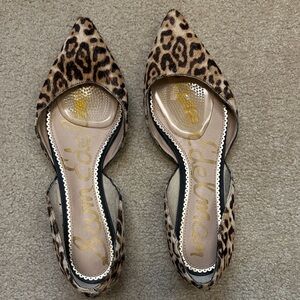 Sam Edelman Animal Print Flats